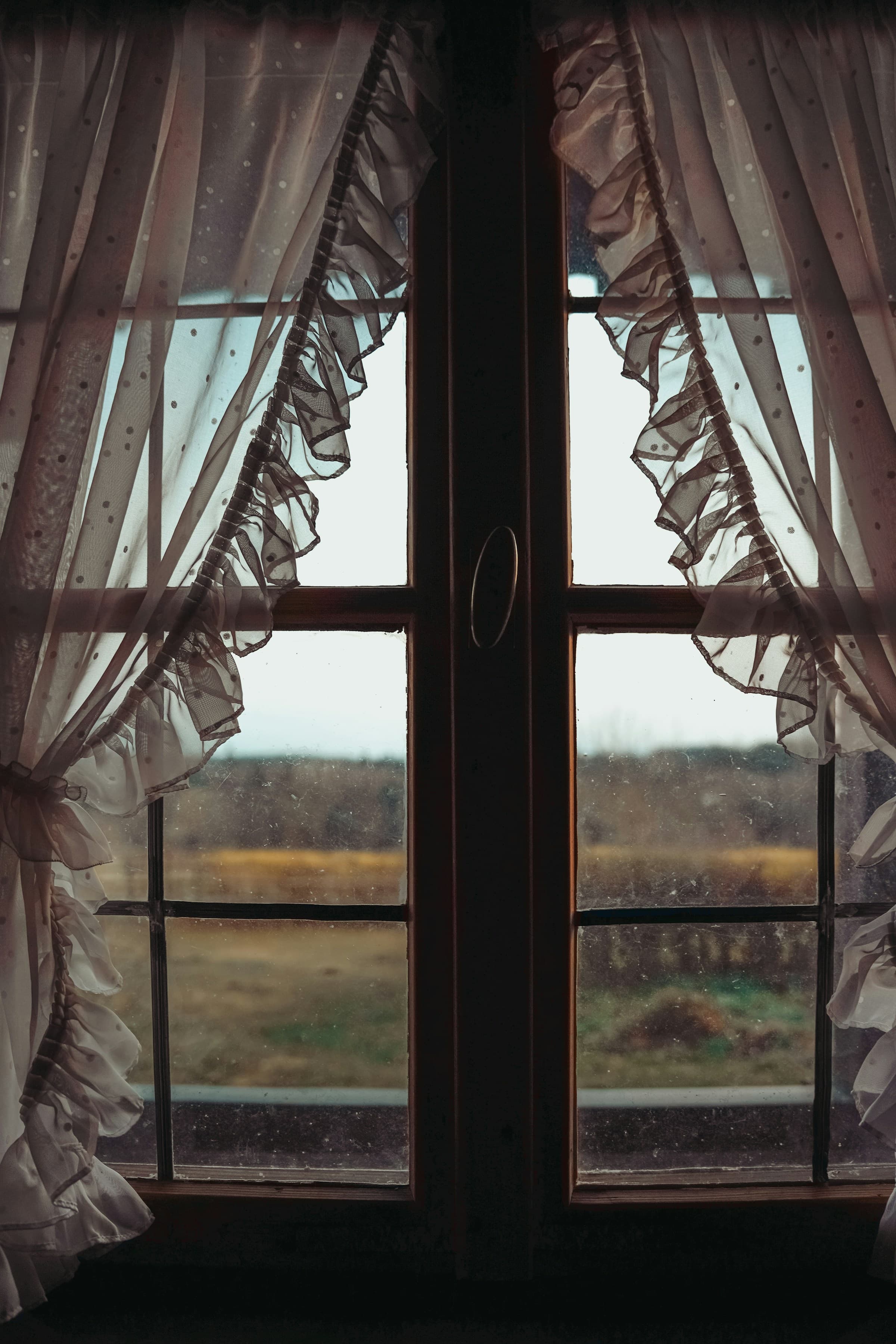 Warm natural light through a window